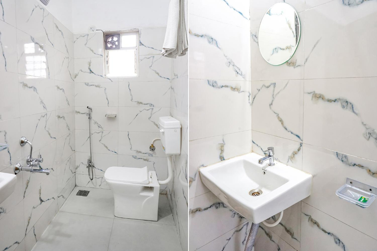 Bathroom 4, FabHotel White House Inn - EON IT Park, Pune