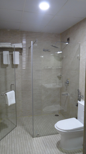 Bathroom 4, Arna Hotel, Bangalore