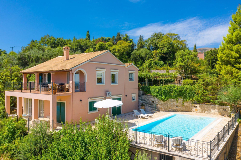 Exterior & Views 2, Villa Eleni Large Private Pool Sea Views A C Wifi - 1457, Ionian Islands