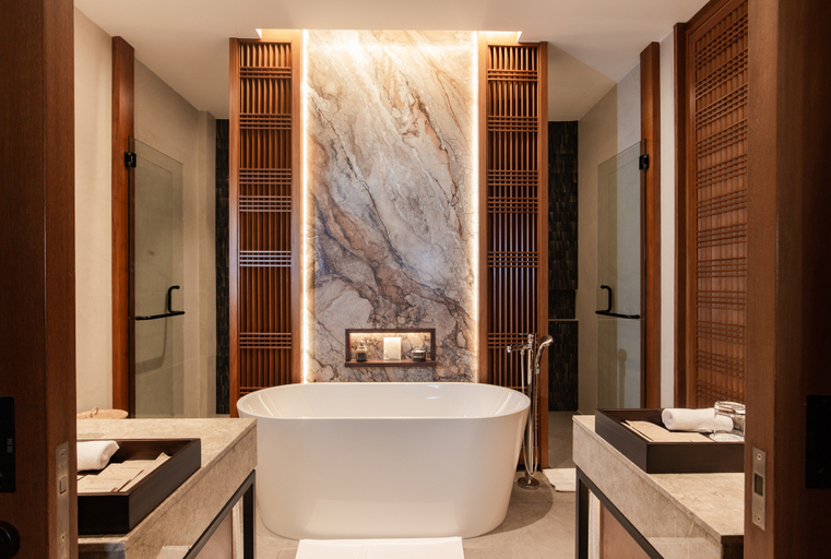 Bathroom 4, Plataran Puncak Resort, Bogor