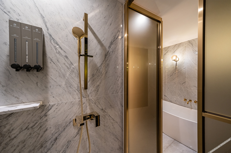 Bathroom 5, hotel K world, Jongno