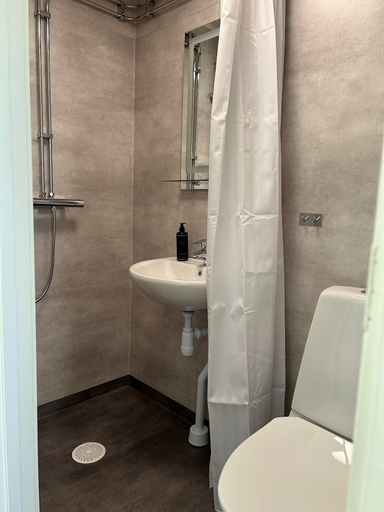Bathroom 3, Grangärde Hotell, Ludvika