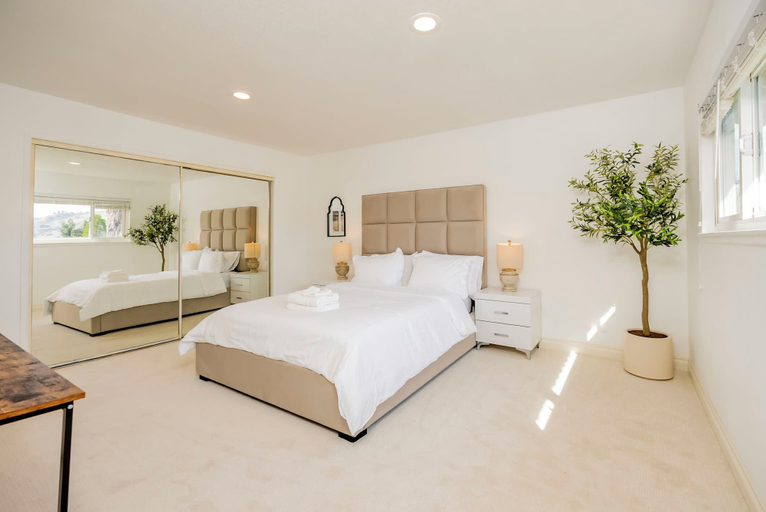 Bedroom 3, Serene Retreat & Modern Comforts in Rowland Heights, Los Angeles