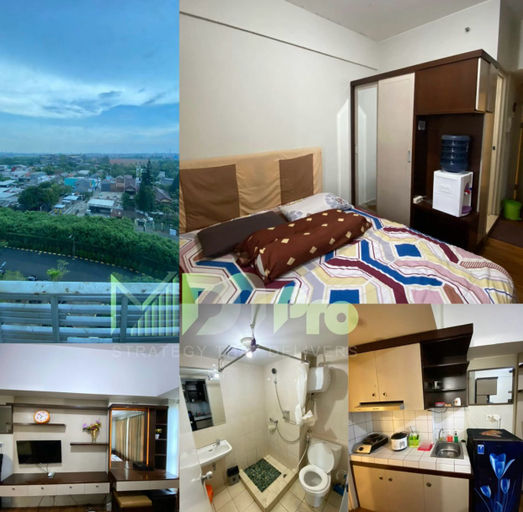 Nice pool view from studio room at Springlake Apartment Summarecon Bekasi, Bekasi