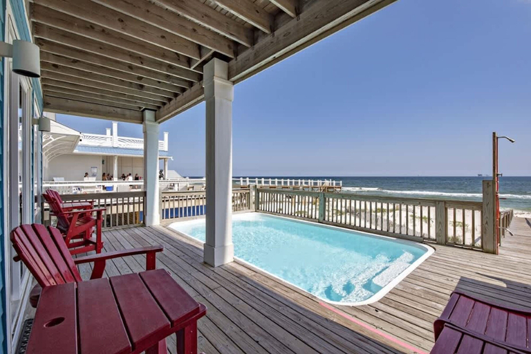Pool, Beachfront 5bed Easybreezy East, Baldwin