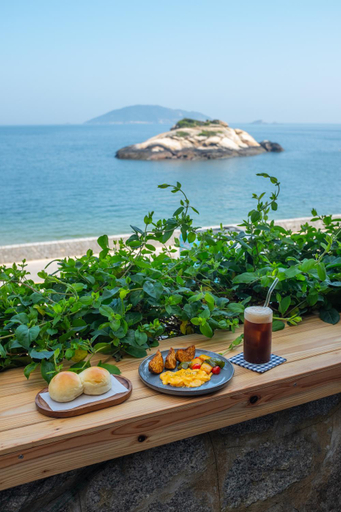 Food and beverages, 芹壁靜園海岸民宿, Lienkiang (Matsu Islands)