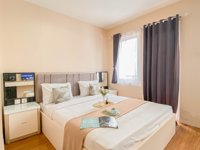Warm and Cozy 1BR without Living Room at Sentul Tower Apartment By Travelio, Bogor
