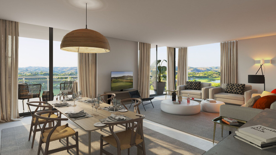 Room 2, Monte Rei 3 bed Penthouse Apt, Vila Real de Santo António