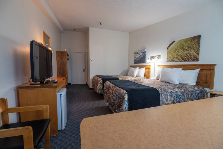 Bedroom 3, Hotel Les Mouettes, Sept-Rivières--Caniapiscau