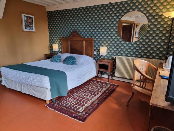 Bedroom, Le Relais Des Dalles - Hotel & Restaurant, Seine-Maritime