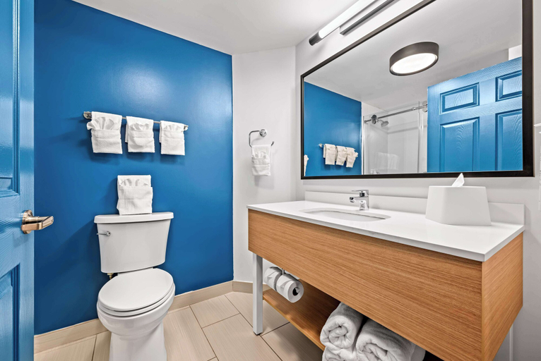 Bathroom 4, Spark by Hilton Tuscaloosa University, Tuscaloosa