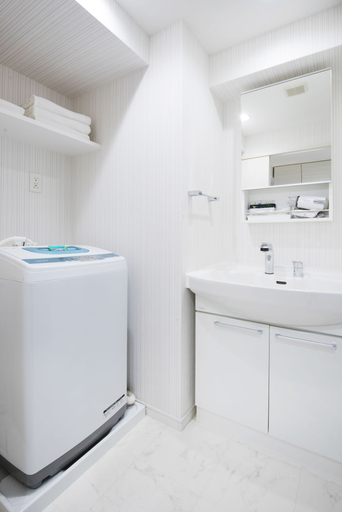 Bathroom 2, Residence Hotel Hakata 3, Fukuoka