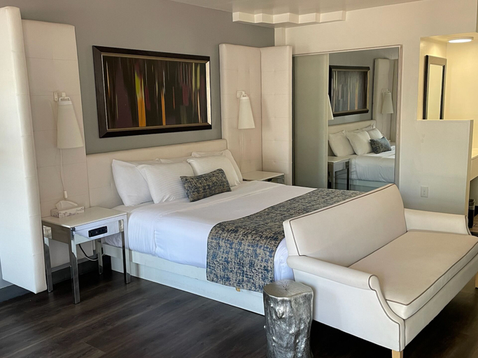 Bedroom 2, Oak Tree Inn, Los Angeles