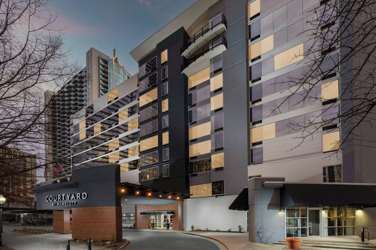 Exterior & Views 2, Courtyard by Marriott Atlanta Buckhead, Atlanta