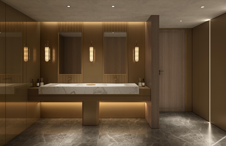 Bathroom 4, Orange Hotel Liyang Railway Station, Changzhou