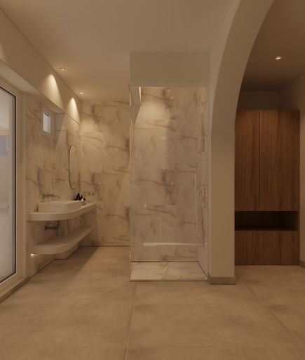 Bathroom 4, Tinas Plus Hotel, South Aegean