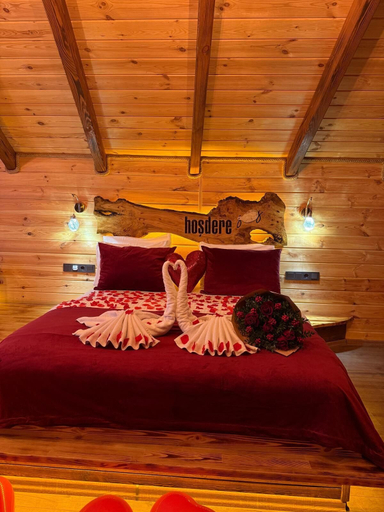 Bedroom 4, Hoşdere Bungalov, Çamlıhemşin