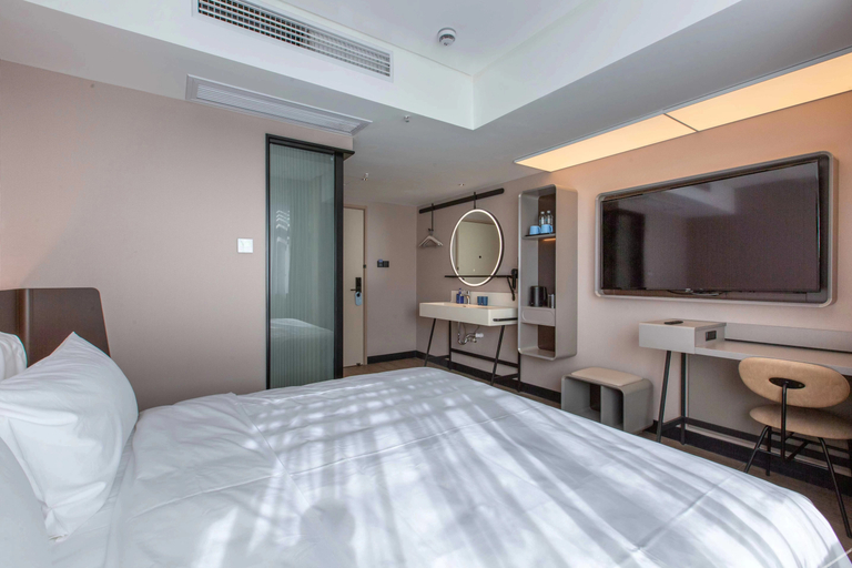 Bedroom 2, Hanting Hotel Huangshi Hubei Normal University, Huangshi