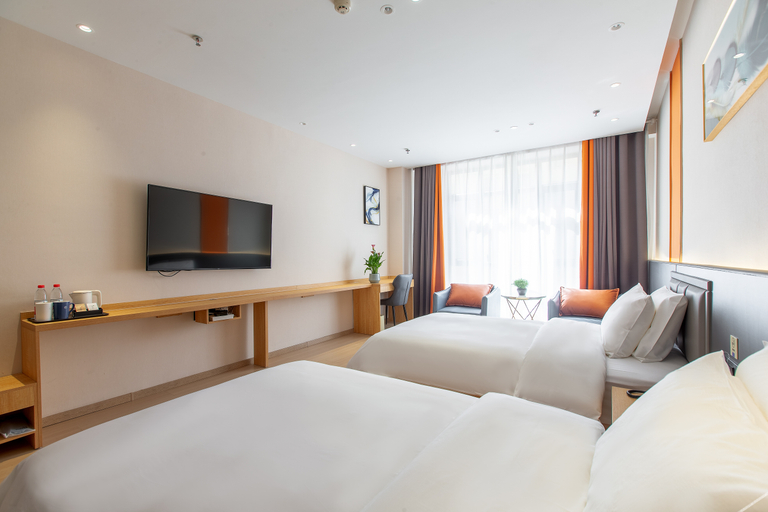 Bedroom 2, Starway Hotel Yining Wanrong Plaza, Ili Kazakh
