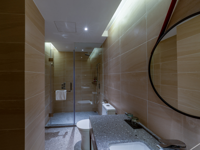 Bathroom 3, Borrman Hotel Hechi Fengshan, Hechi