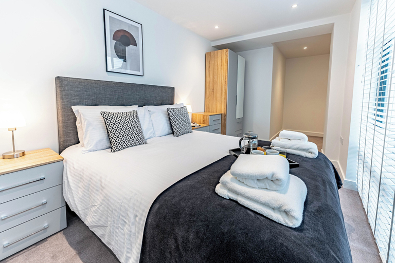 Bedroom 3, Celador Apartments - Wellington House, Reading