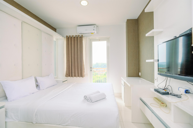 Bedroom 2, Comfort Stay Studio at 6th Floor Sentul Tower Apartment By Travelio, Bogor