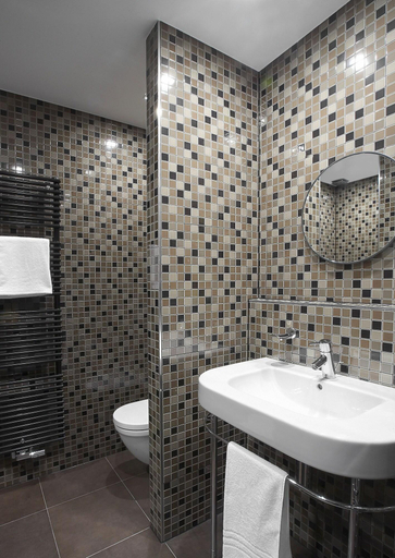 Bathroom 5, Serwir Hotel, Oost-Vlaanderen