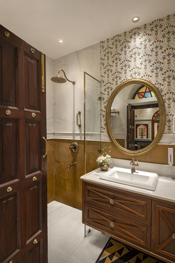 Bathroom 4, Welcomheritage Haveli Dharampura, Delhi