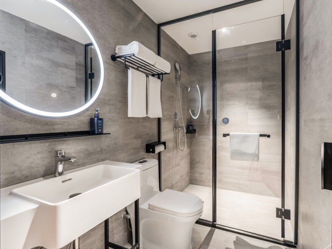 Bathroom 3, Hanting Hotel Langfang Art Avenue, Langfang