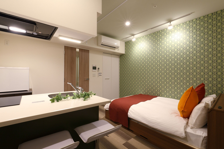 Bedroom 3, Residence Hotel Hakata 19, Fukuoka