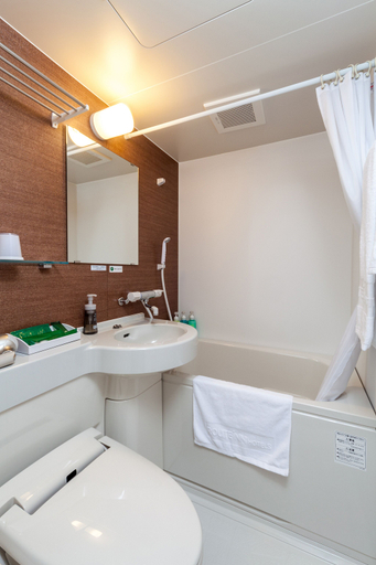 Bathroom 4, Hotel Route Inn Nihonmatsu Kokudo 4gou, Nihonmatsu