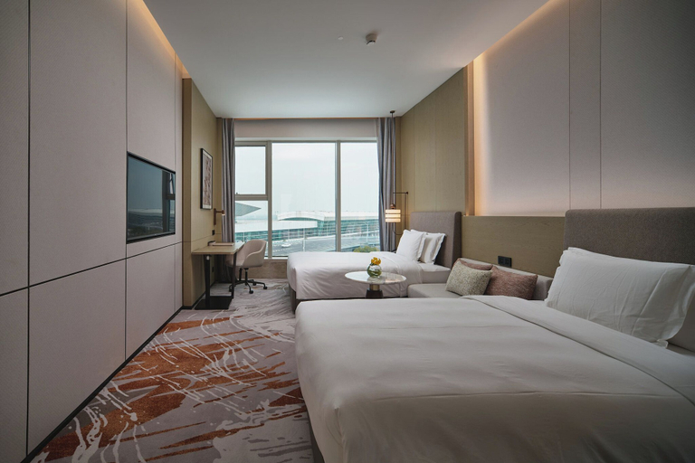Bedroom 5, Crowne Plaza WUHAN TIANHE AIRPORT by IHG, Wuhan