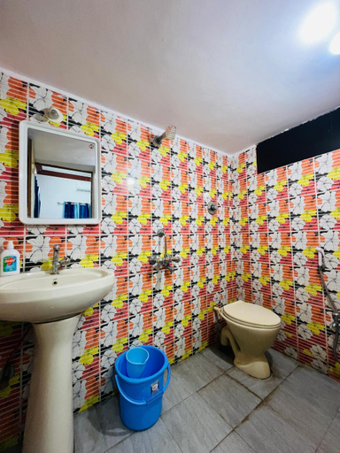 Bathroom 5, Tranquil Mango Meadows Hampi, Bellary