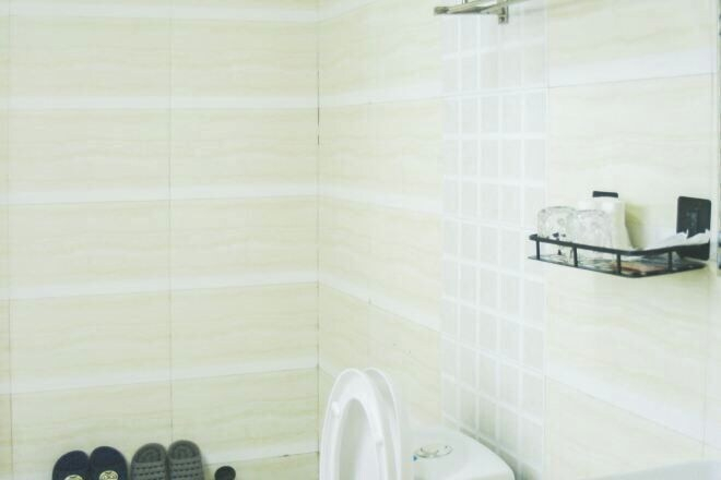 Bathroom 4, Violet Theme Inn (Zhangjiajie Tianmenshan Cableway Branch), Zhangjiajie