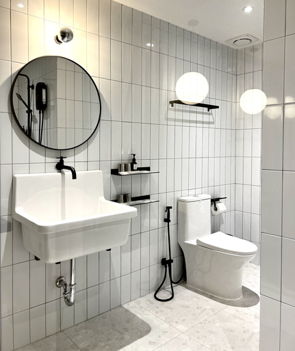 Bathroom 4, Dear Sunday Hometel Bangkok, Bang Rak