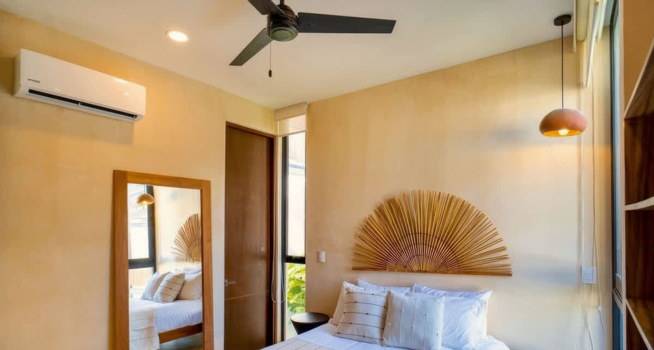 Bedroom 3, 2 Br Prime Location Amazing Rooftop Pool, Cozumel