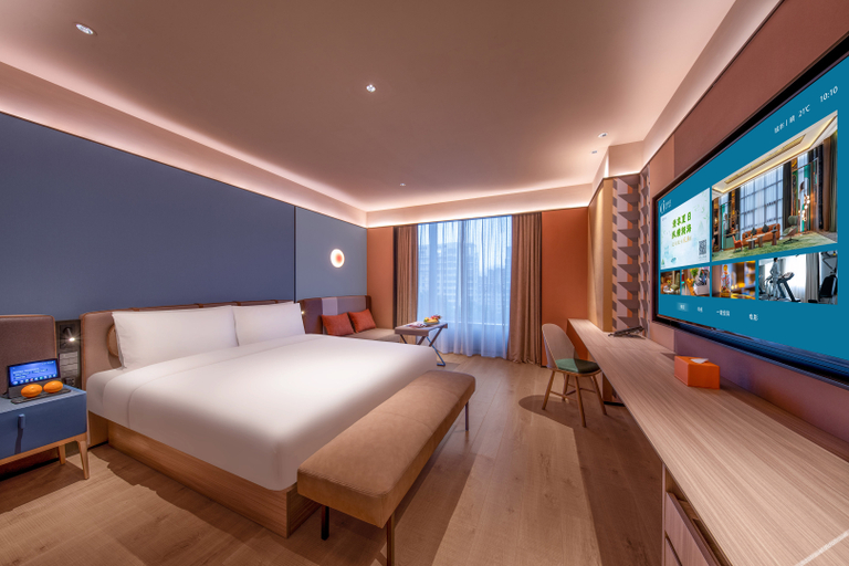 Bedroom 2, Orange Hotel Sanhe Century Plaza, Langfang