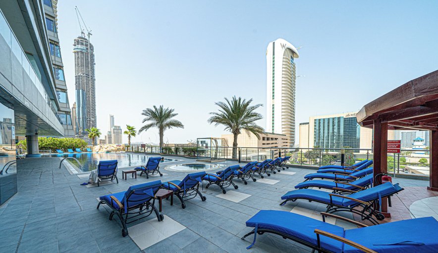Sport & Beauty 5, Captivating Sky & Sea Views in Two Bedroom Suite, Dubai