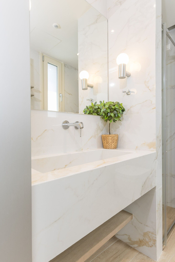 Bathroom, The Mediterranean Suites, Attica