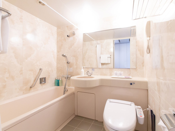 Bathroom 4, Toyama Chitetsu Hotel, Toyama