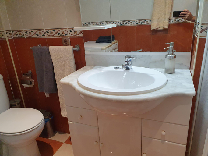 Bathroom 5, Apartment with front sea view, Málaga
