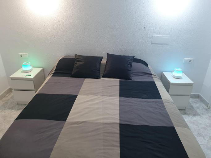 Bedroom 3, Apartment with front sea view, Málaga