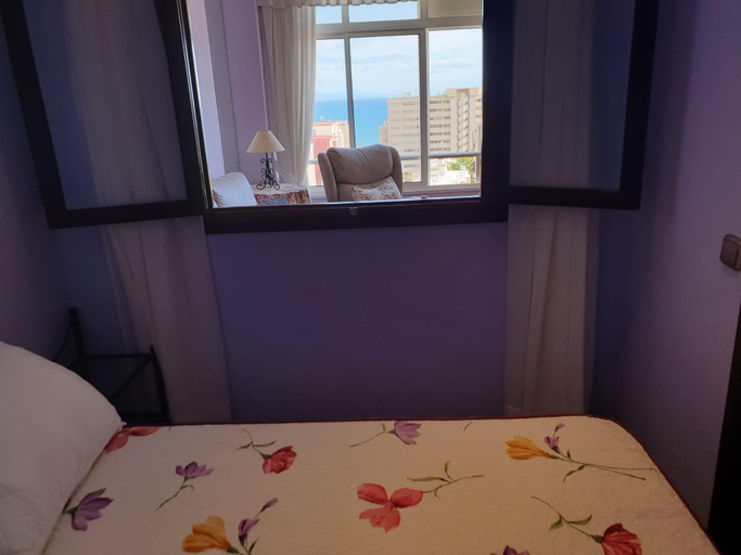 Bedroom 2, Apartment with front sea view, Málaga