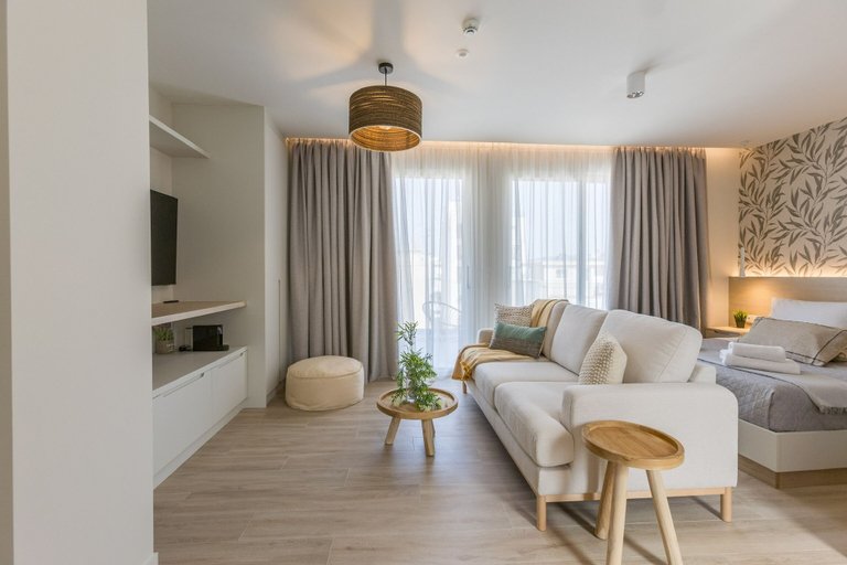 Bedroom, The Mediterranean Suites, Attica