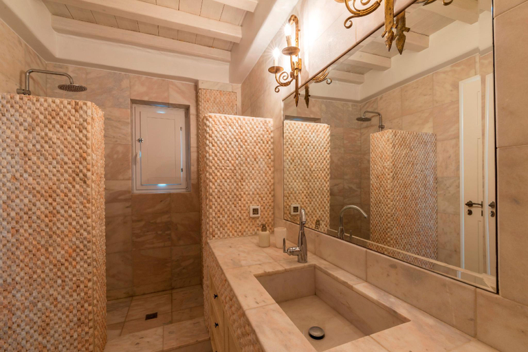 Bathroom 2, Zeal Villa Mykonos in Agios Ioannis Diakoftis, South Aegean