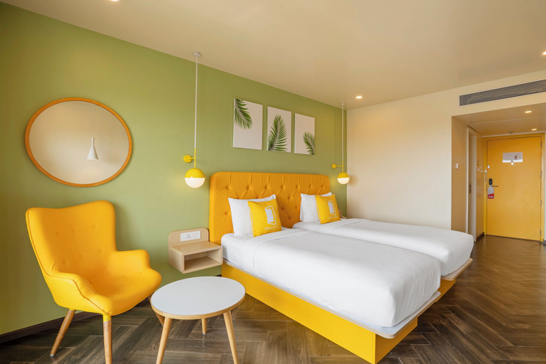Bedroom 3, Bloom Hotel - Dona Paula, North Goa
