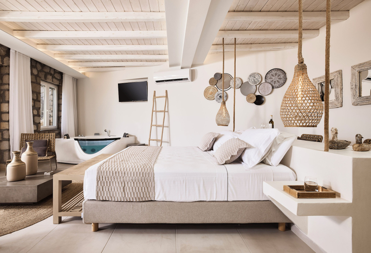 Bedroom 4, Nirome Luxury Suites, South Aegean