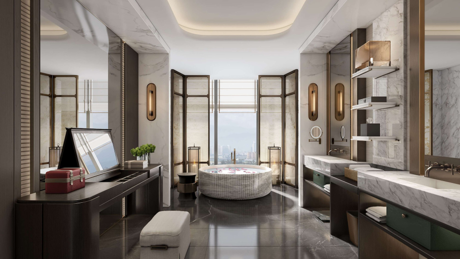 Bathroom 5, Doubletree By Hilton Guang'An, Guang'an