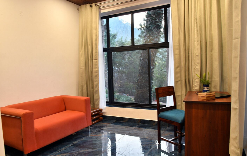Living area 5, amã Stays & Trails Writer's Hill Nahan, Sirmaur Himachal, Sirmaur