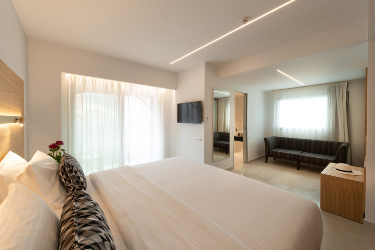 Bedroom 3, High Beach White, Crete